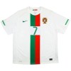 Original Fußballtrikot Portugal Ronaldo 7 2010 Auswärtstrikot Retro Für Herren