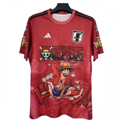 Original Fußballtrikot Japan x Luffy Special Edition 2025 Für Herren Original Fußballtrikot Japan x Luffy Special Edition 2025 Für Herren