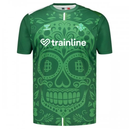 Original Fußballtrikot Real Betis x Dia de Muertos Pre-Match 2025-26 Für Herren Original Fußballtrikot Real Betis x Dia de Muertos Pre-Match 2025-26 Für Herren
