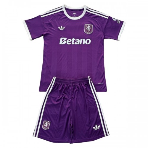 Original Trikotsatz Aston Villa Purple Version Torwart 2025-26 Für Kinder Original Trikotsatz Aston Villa Purple Version Torwart 2025-26 Für Kinder