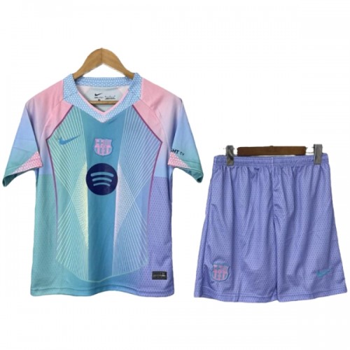 Original Trikotsatz Barcelona Special Edition 2025-26 Blaue Für Kinder Original Trikotsatz Barcelona Special Edition 2025-26 Blaue Für Kinder