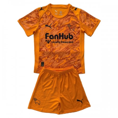 Original Trikotsatz Derby County Orange Version Torwart 2025-26 Für Kinder Original Trikotsatz Derby County Orange Version Torwart 2025-26 Für Kinder