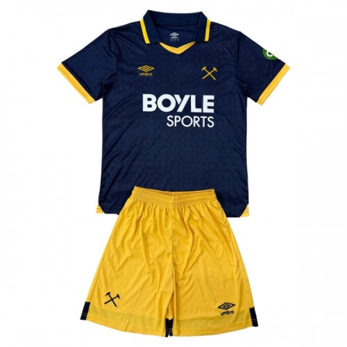 Original Trikotsatz West Ham United Ausweichtrikot 2025-26 Für Kinder Original Trikotsatz West Ham United Ausweichtrikot 2025-26 Für Kinder