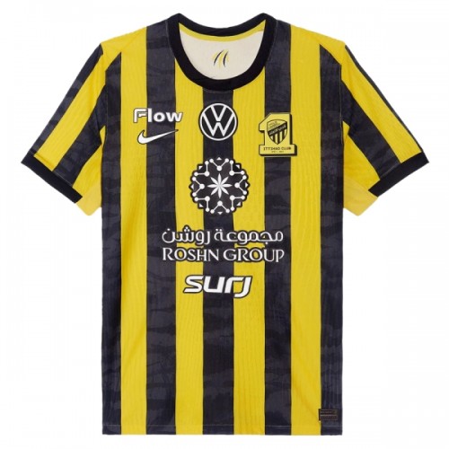 Original Fußballtrikot Al Ittihad Heimtrikot 2025-26 Für Herren Original Fußballtrikot Al Ittihad Heimtrikot 2025-26 Für Herren
