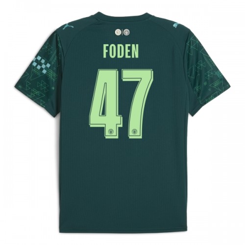 Original Fußballtrikot Manchester City Foden 47 4.trikot EA Sport 2025-26 Für Herren Original Fußballtrikot Manchester City Foden 47 4.trikot EA Sport 2025-26 Für Herren