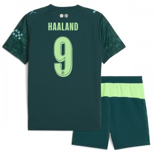 Original Trikotsatz Manchester City Haaland 9 4.trikot EA Sport 2025-26 Für Kinder Original Trikotsatz Manchester City Haaland 9 4.trikot EA Sport 2025-26 Für Kinder