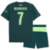 Original Trikotsatz Manchester City Marmoush 7 4.trikot EA Sport 2025-26 Für Kinder