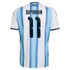 Original Fußballtrikot Argentinien Di Maria 11 Heimtrikot WM 2026 Für Herren