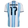 Original Fußballtrikot Argentinien Garnacho 17 Heimtrikot WM 2026 Für Herren