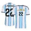 Original Fußballtrikot Argentinien Lautaro Martinez 22 Heimtrikot WM 2026 Für Herren Original Fußballtrikot Argentinien Lautaro Martinez 22 Heimtrikot WM 2026 Für Herren
