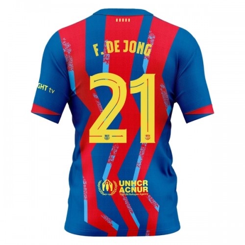 Original Fußballtrikot FC Barcelona F. De Jong 21 4.trikot 2025-26 Für Herren Original Fußballtrikot FC Barcelona F. De Jong 21 4.trikot 2025-26 Für Herren