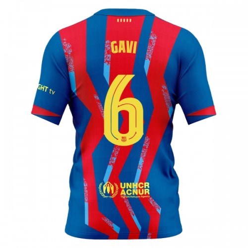 Original Fußballtrikot FC Barcelona Gavi 6 4.trikot 2025-26 Für Herren Original Fußballtrikot FC Barcelona Gavi 6 4.trikot 2025-26 Für Herren