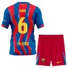 Original Trikotsatz FC Barcelona Gavi 6 4.trikot 2025-26 Für Kinder