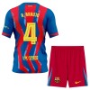 Original Trikotsatz FC Barcelona R. Araujo 4 4.trikot 2025-26 Für Kinder Original Trikotsatz FC Barcelona R. Araujo 4 4.trikot 2025-26 Für Kinder