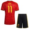 Original Trikotsatz Belgien Doku 11 Heimtrikot WM 2026 Für Kinder