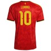 Original Trikotsatz Belgien Lukaku 10 Heimtrikot WM 2026 Für Kinder