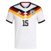 Original Fußballtrikot Deutschland N. Schlotterbeck 15 Heimtrikot WM 2026 Für Herren