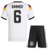 Original Trikotsatz Deutschland Kimmich 6 Heimtrikot WM 2026 Für Kinder