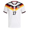Original Trikotsatz Deutschland Wirtz 17 Heimtrikot WM 2026 Für Kinder