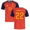 Original Fußballtrikot Spanien Cucurella 22 Heimtrikot WM 2026 Für Herren