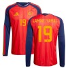 Original Fußballtrikot Spanien Lamine Yamal 19 Heimtrikot WM 2026 Langarm Für Herren Original Fußballtrikot Spanien Lamine Yamal 19 Heimtrikot WM 2026 Langarm Für Herren