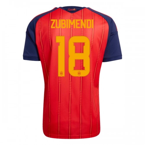 Original Fußballtrikot Spanien ZUBIMENDI 18 Heimtrikot WM 2026 Für Herren Original Fußballtrikot Spanien ZUBIMENDI 18 Heimtrikot WM 2026 Für Herren