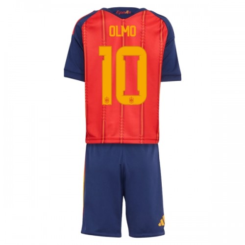 Original Trikotsatz Spanien Olmo 10 Heimtrikot WM 2026 Für Kinder Original Trikotsatz Spanien Olmo 10 Heimtrikot WM 2026 Für Kinder