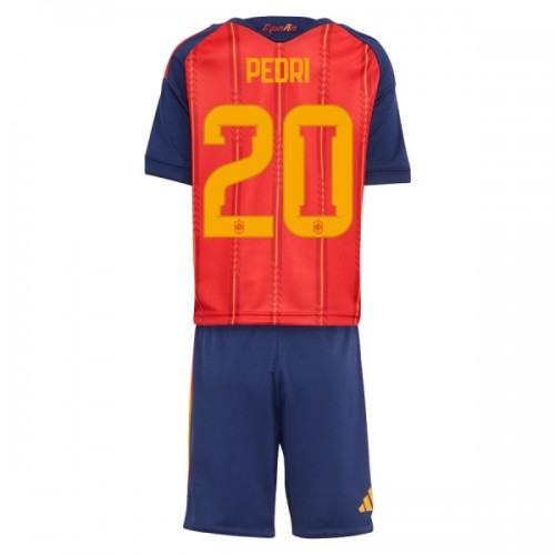 Original Trikotsatz Spanien Pedri 20 Heimtrikot WM 2026 Für Kinder Original Trikotsatz Spanien Pedri 20 Heimtrikot WM 2026 Für Kinder