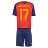 Original Trikotsatz Spanien Williams JR 17 Heimtrikot WM 2026 Für Kinder