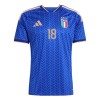 Original Fußballtrikot Italien Barella 18 Heimtrikot WM 2026 Für Herren