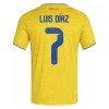 Original Fußballtrikot Kolumbien Luis Diaz 7 Heimtrikot WM 2026 Für Herren Original Fußballtrikot Kolumbien Luis Diaz 7 Heimtrikot WM 2026 Für Herren