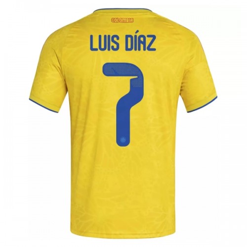 Original Fußballtrikot Kolumbien Luis Diaz 7 Heimtrikot WM 2026 Für Herren Original Fußballtrikot Kolumbien Luis Diaz 7 Heimtrikot WM 2026 Für Herren