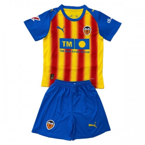 Original Trikotsatz Valencia CF Ausweichtrikot 2025-26 Für Kinder Original Trikotsatz Valencia CF Ausweichtrikot 2025-26 Für Kinder