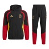 Belgien Hooded Trainingsjacke 2026-27 Schwarze Für Herren