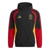 Belgien Hooded Trainingsjacke 2026-27 Schwarze Für Herren