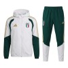 Italien Hooded Trainingsjacke 2026-27 Weiße Für Herren Italien Hooded Trainingsjacke 2026-27 Weiße Für Herren