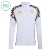 Real Madrid Training Sweatshirts Quarter-zip 2026-27 Weiße Für Kinder