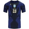 Original Fußballtrikot Brasilien Estevao 20 Auswärtstrikot WM 2026 Für Herren