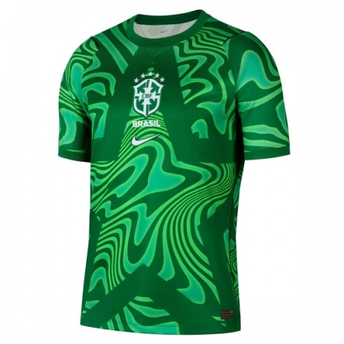 Original Fußballtrikot Brasilien Torwart Heimtrikot WM 2026 Grüne Für Herren Original Fußballtrikot Brasilien Torwart Heimtrikot WM 2026 Grüne Für Herren