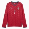Original Fußballtrikot Portugal Ronaldo 7 Heimtrikot WM 2026 Langarm Für Herren