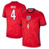 Original Fußballtrikot England Rice 4 Auswärtstrikot WM 2026 Für Herren