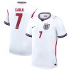 Original Fußballtrikot England Saka 7 Heimtrikot WM 2026 Für Herren
