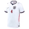 Original Trikotsatz England Rice 4 Heimtrikot WM 2026 Für Kinder