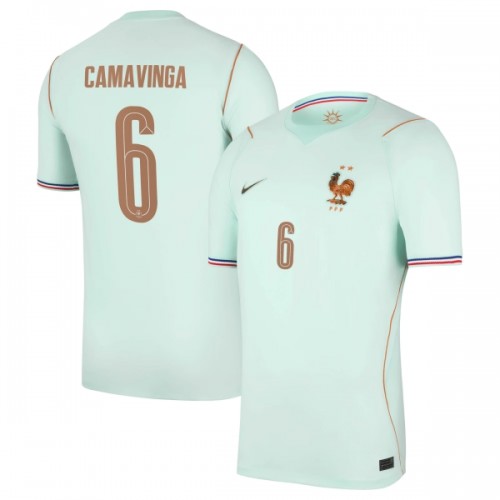 Original Fußballtrikot Frankreich Camavinga 6 Auswärtstrikot WM 2026 Für Herren Original Fußballtrikot Frankreich Camavinga 6 Auswärtstrikot WM 2026 Für Herren