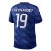 Original Fußballtrikot Frankreich Theo Hernandez 19 Heimtrikot WM 2026 Für Herren
