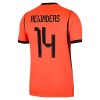 Original Trikotsatz Niederlande Reijnders 14 Heimtrikot WM 2026 Für Kinder