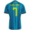 Original Fußballtrikot Kolumbien Luis Diaz 7 Auswärtstrikot WM 2026 Für Herren Original Fußballtrikot Kolumbien Luis Diaz 7 Auswärtstrikot WM 2026 Für Herren