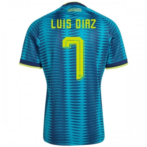 Original Fußballtrikot Kolumbien Luis Diaz 7 Auswärtstrikot WM 2026 Für Herren Original Fußballtrikot Kolumbien Luis Diaz 7 Auswärtstrikot WM 2026 Für Herren