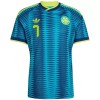Original Fußballtrikot Kolumbien Luis Diaz 7 Auswärtstrikot WM 2026 Für Herren