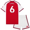 Original Trikotsatz Arsenal Gabriel 6 Heimtrikot 2026-27 Für Kinder